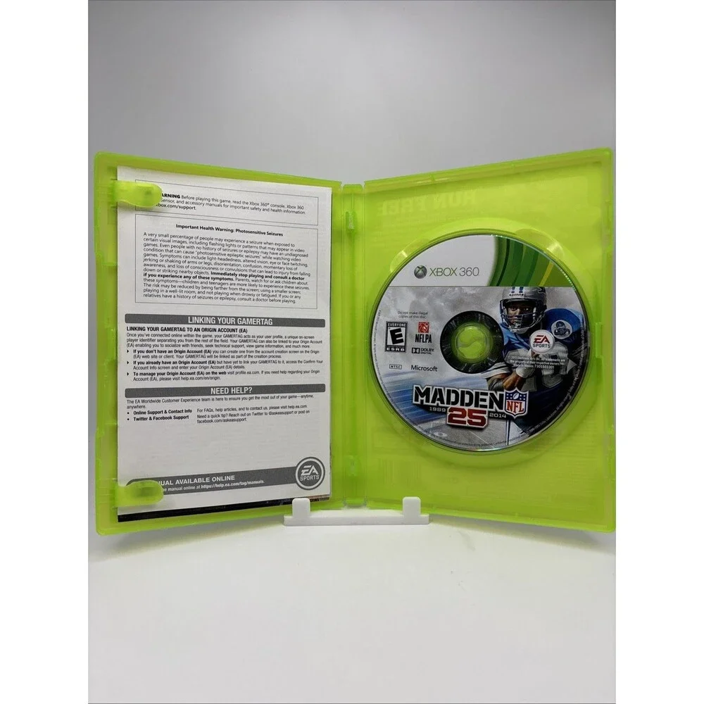 Madden NFL 25 Xbox 360 Tested Working Great Condition Complete EA Sports